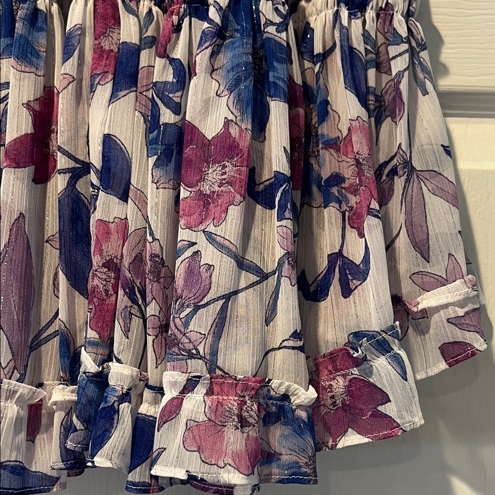 MISA Floral Ruffle Skirt - Multicolor SIZE XS - Picture 3 of 8